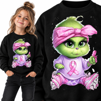 BLUZA ŚWIĄTECZNA GRINCH BABY GIRL